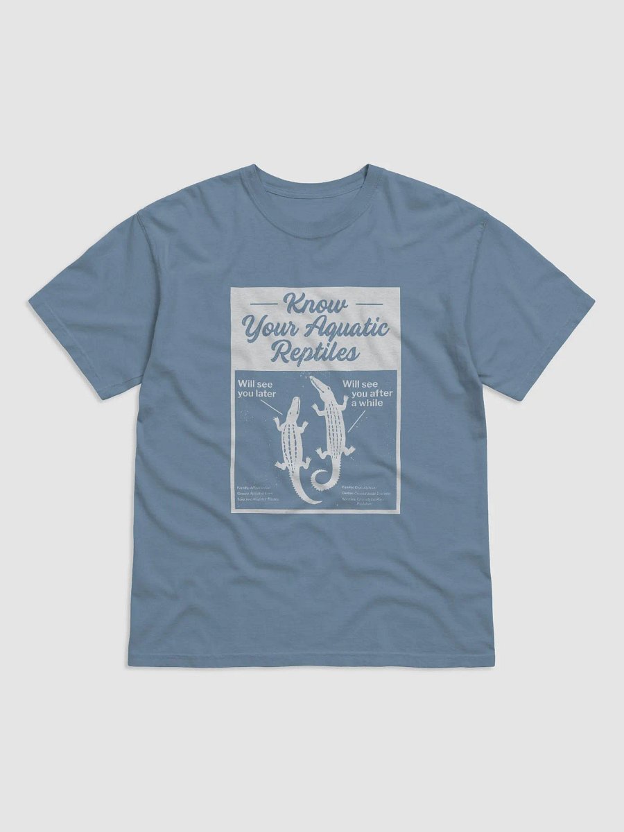 Know Your Aquatic Reptiles Tee product image (3)