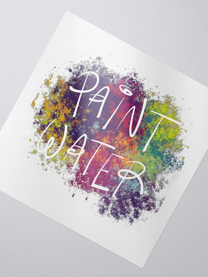 Paint Water Splat Sticker product image (2)