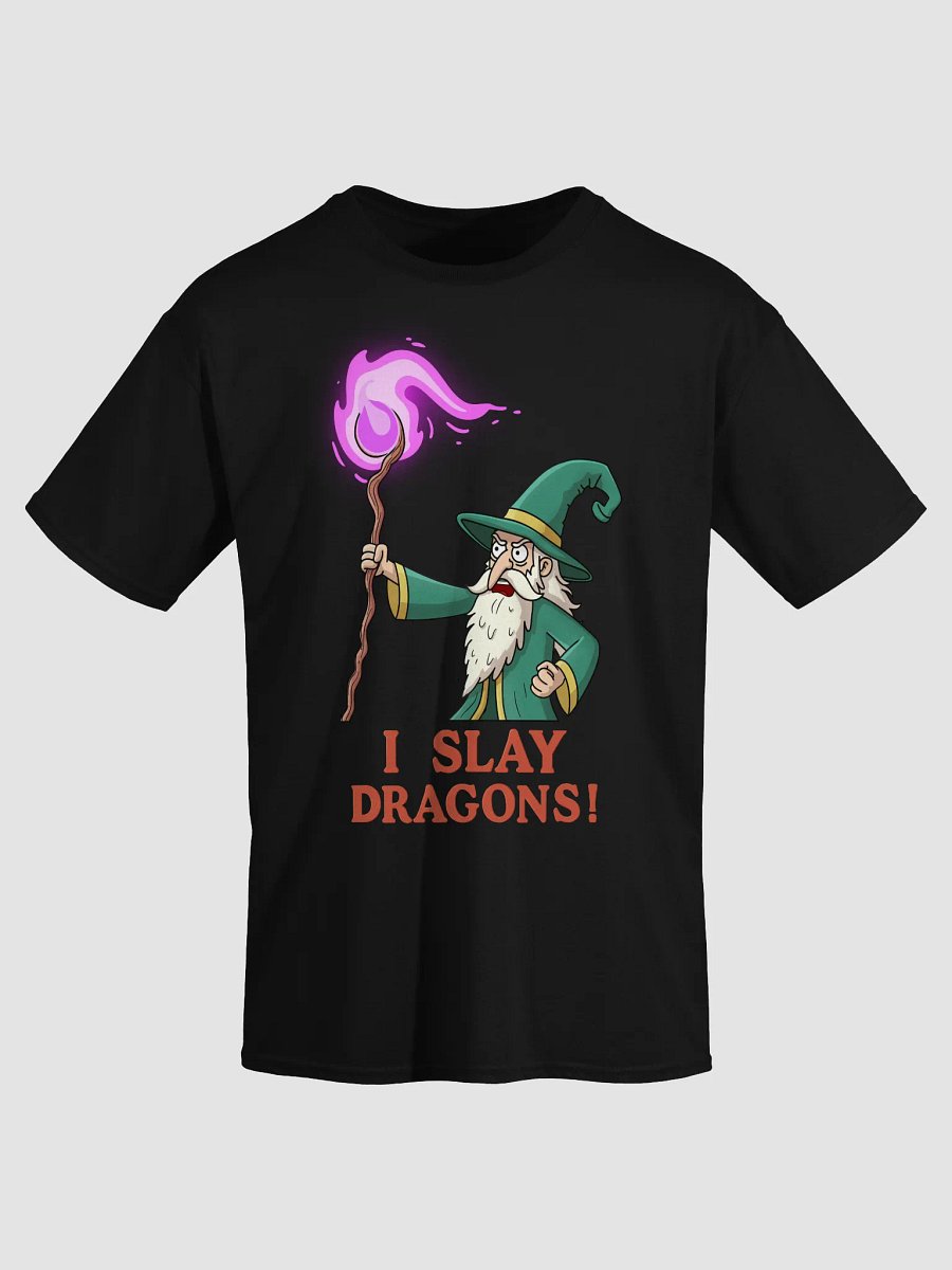 “I Slay Dragons” – Jon Arthon Wizard Tee product image (19)