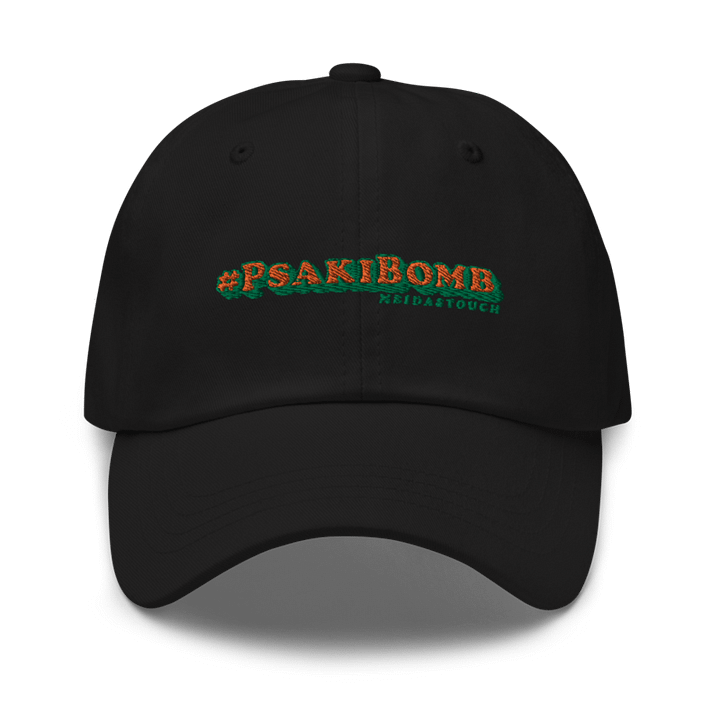Red PsakiBomb Dad Hat product image (1)