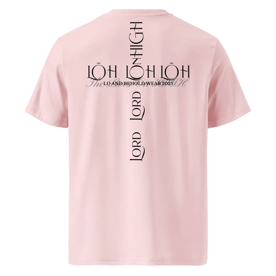 The Lord On HIGH | CROSSED | UNISEX Tee | Black product image (2)