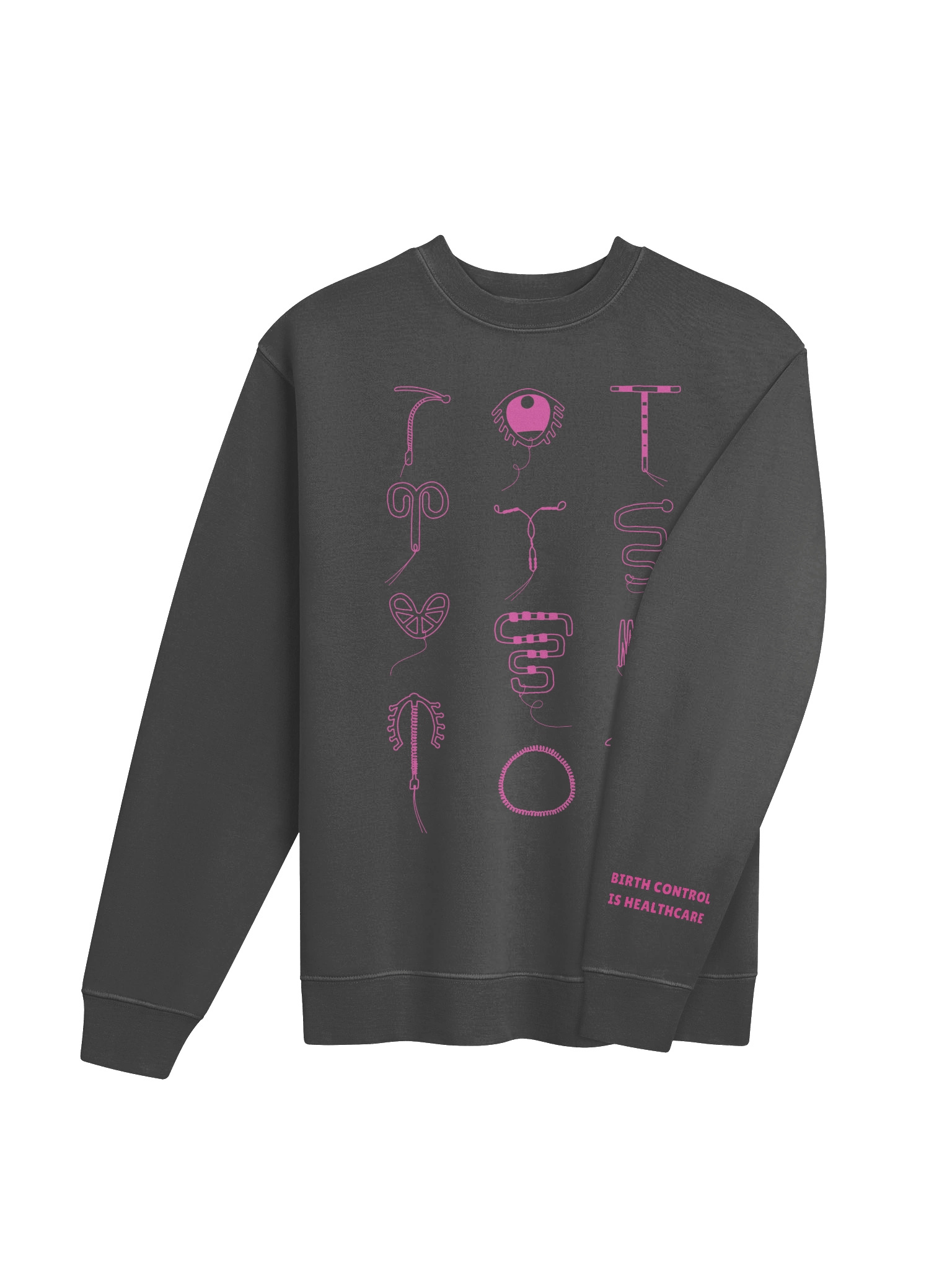Intrauterine Archives (Sweatshirt - Pink Art) product image (22)