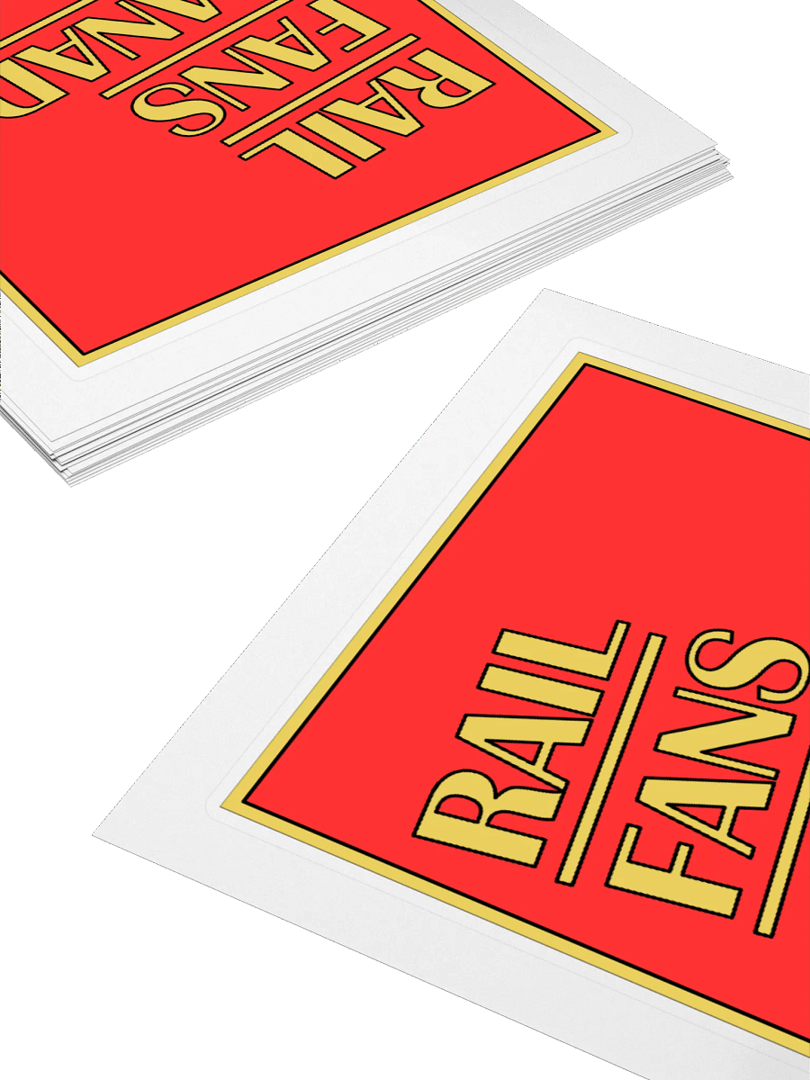 The Classic-Inspired Rail Fans Canada Sticker product image (10)