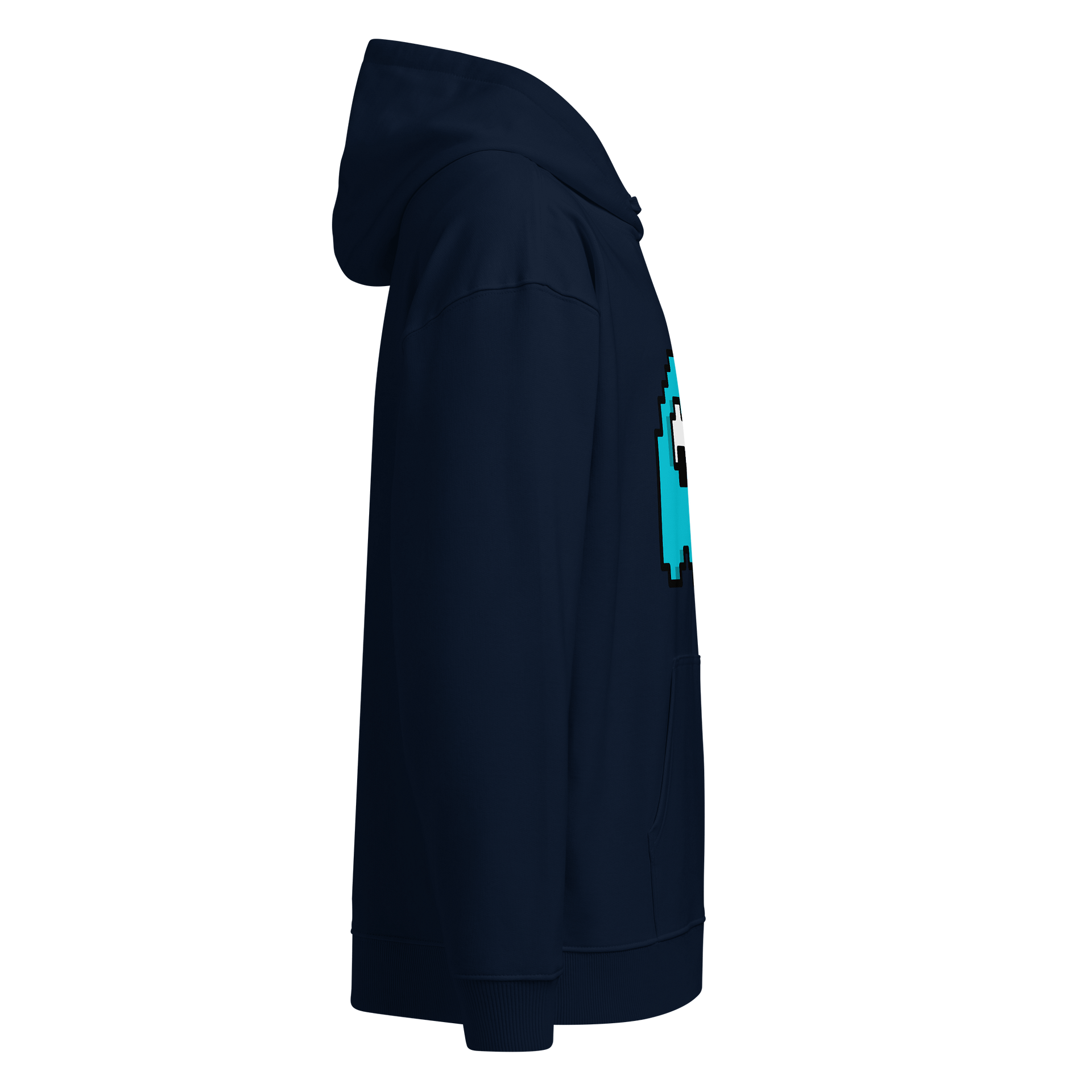 Hoodie Pixel Ghost – Retro Mode product image (5)