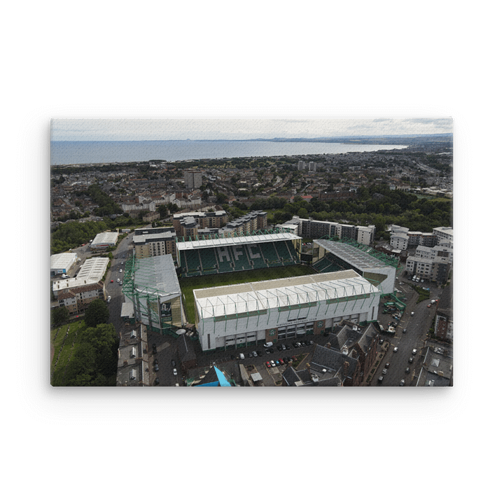 Easter Road Canvas Print – Leith’s Temple of Green product image (1)