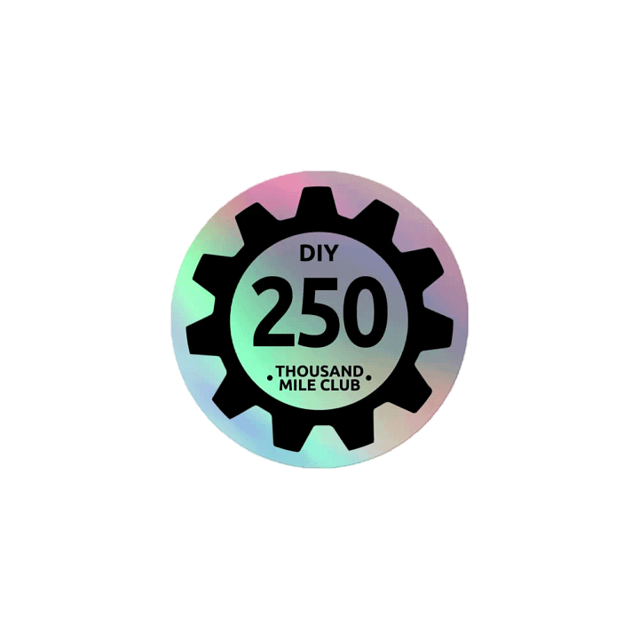 250K Mile Badge product image (1)