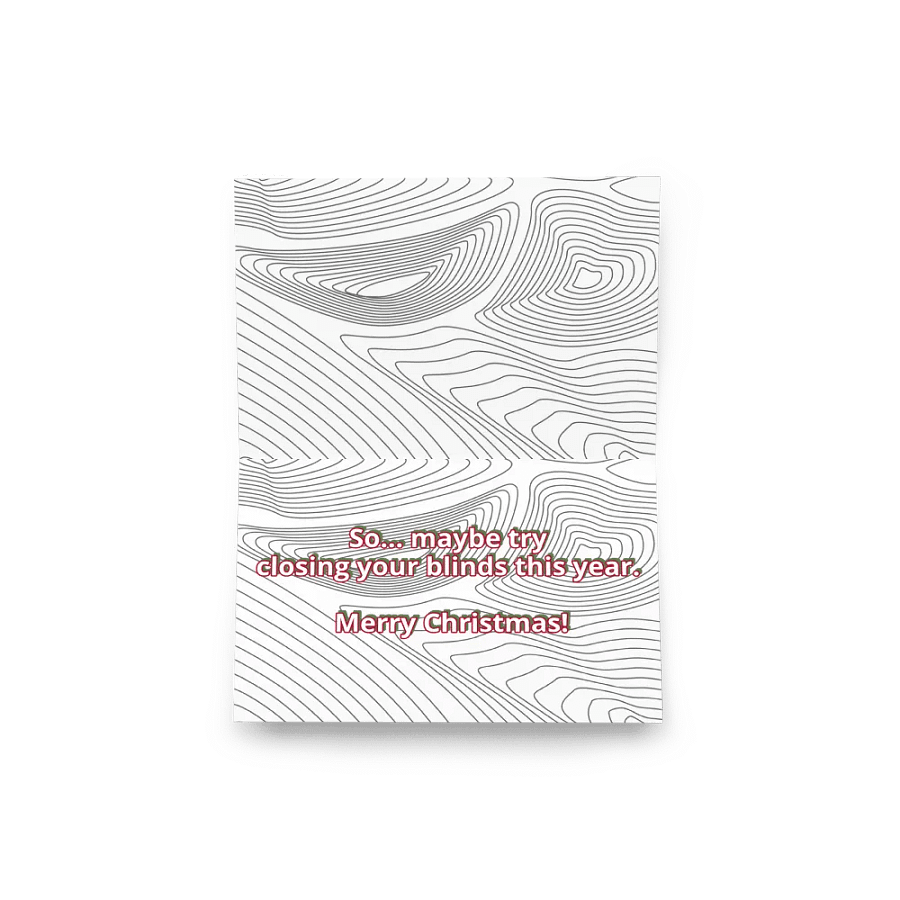 Santa's Surveillance Greeting Card product image (9)