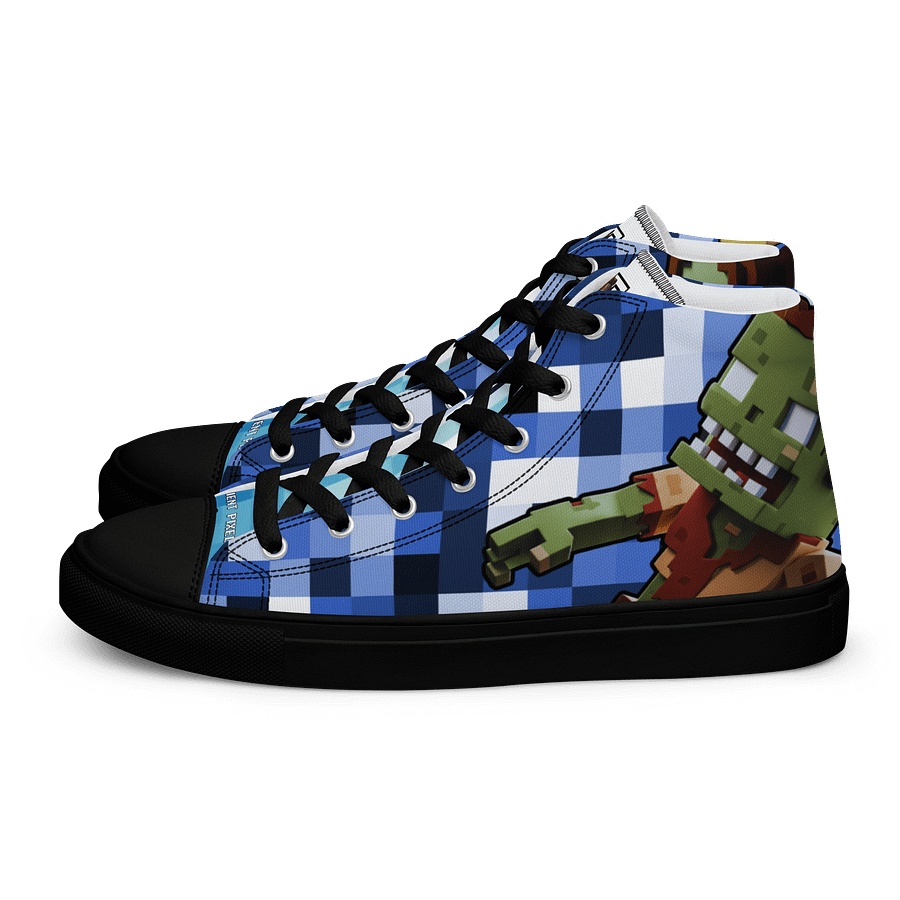 Patient PixelZ High Tops (Pixel Ocean) Mens product image (3)
