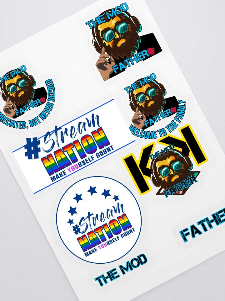 MOD FATHER Sticker Sheet Set product image (1)