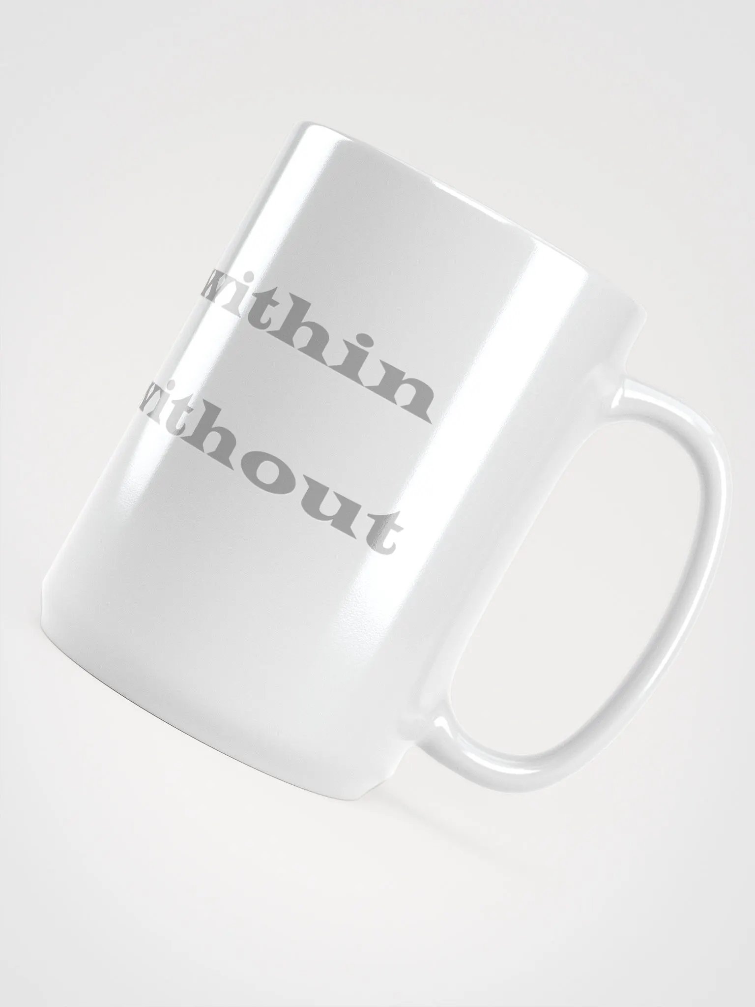 Plastic within Plastic without Emblem Mug product image (4)