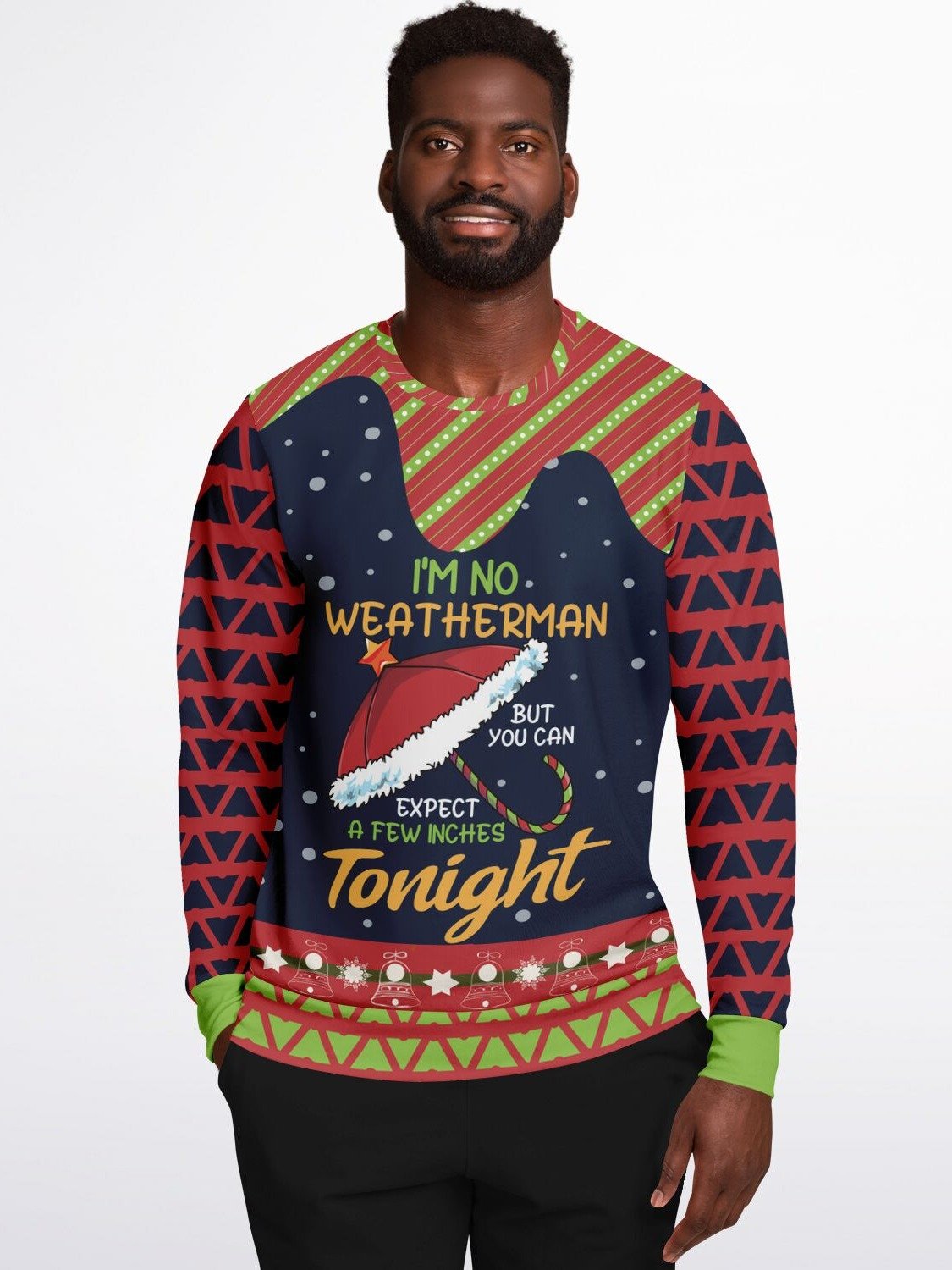 Cheeky Christmas Sweatshirt | Naughty Holiday Sweater for Men & Women | Funny Party Outfit & Gift product image (3)