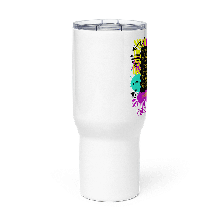 I KNOW THE PLANS STAINLESS STEEL TRAVEL MUG product image (3)