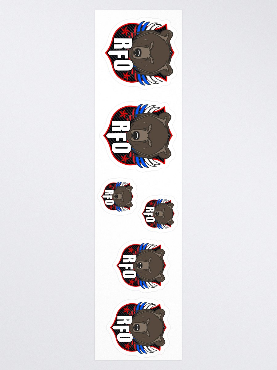 ECHOES OF PESTILENCE R.F.O. STICKERS product image (3)