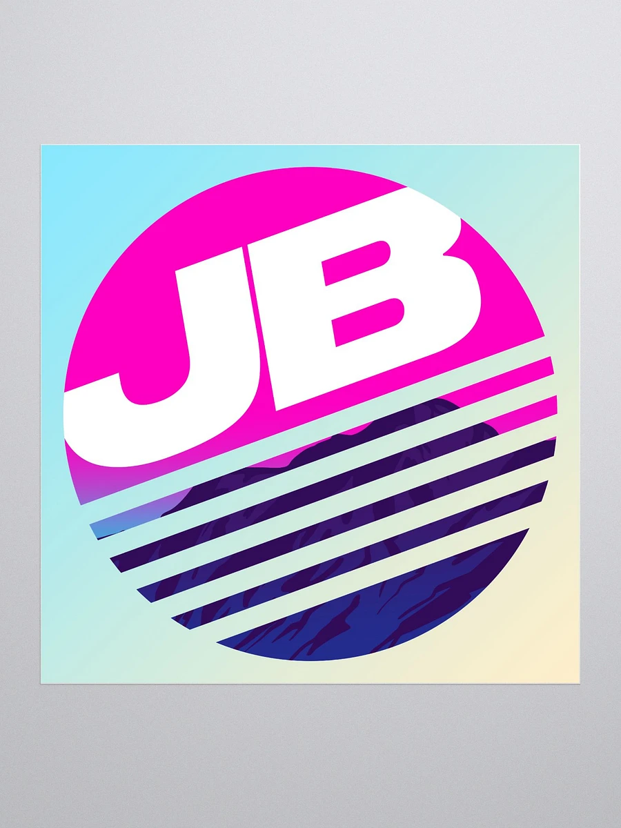 JB Retrowave Sticker product image (1)