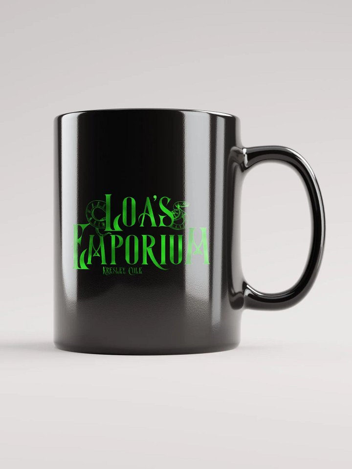 Loa's Emporium Black Mug product image (1)