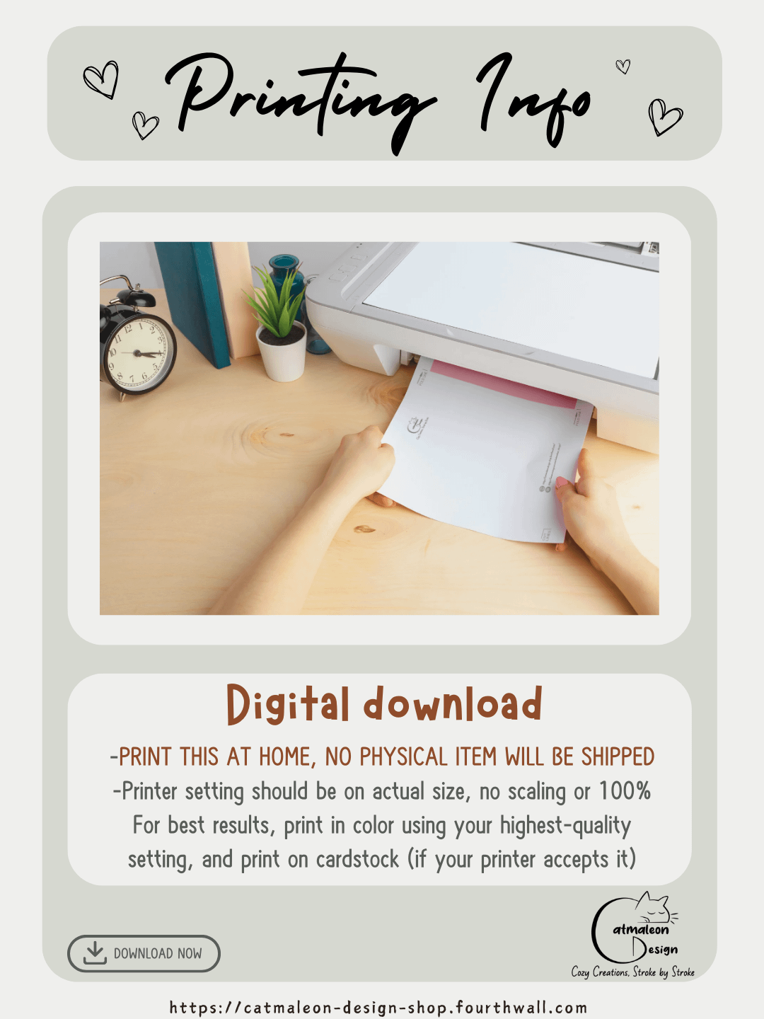 Feline Valentine Envelope - Printable Valentine Card | Digital Download product image (7)