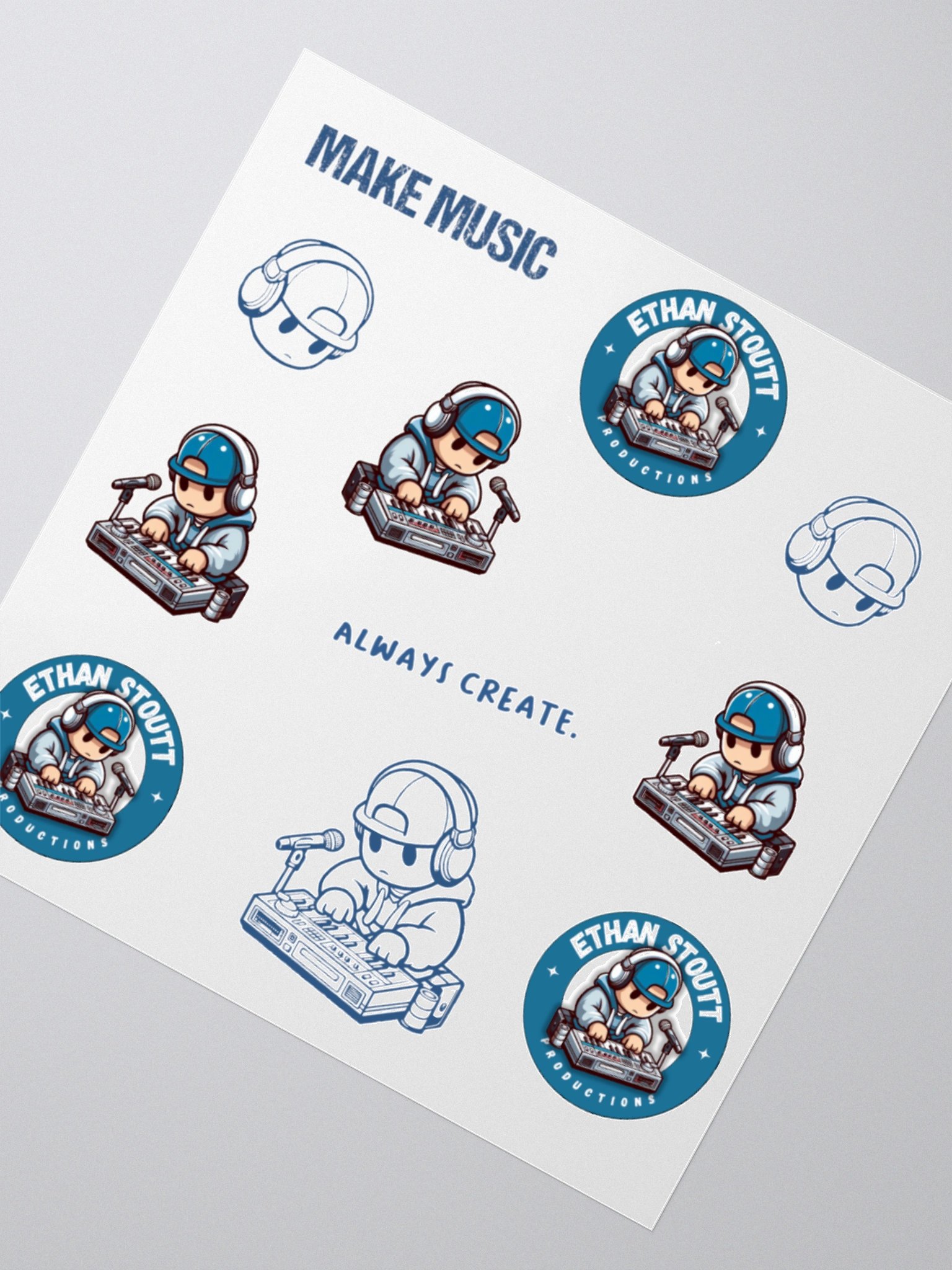 Ethan Stoutt Stickers product image (3)