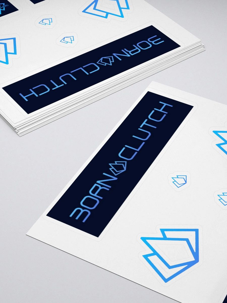 BORN CLUTCH Logo Sticker Pack product image (15)