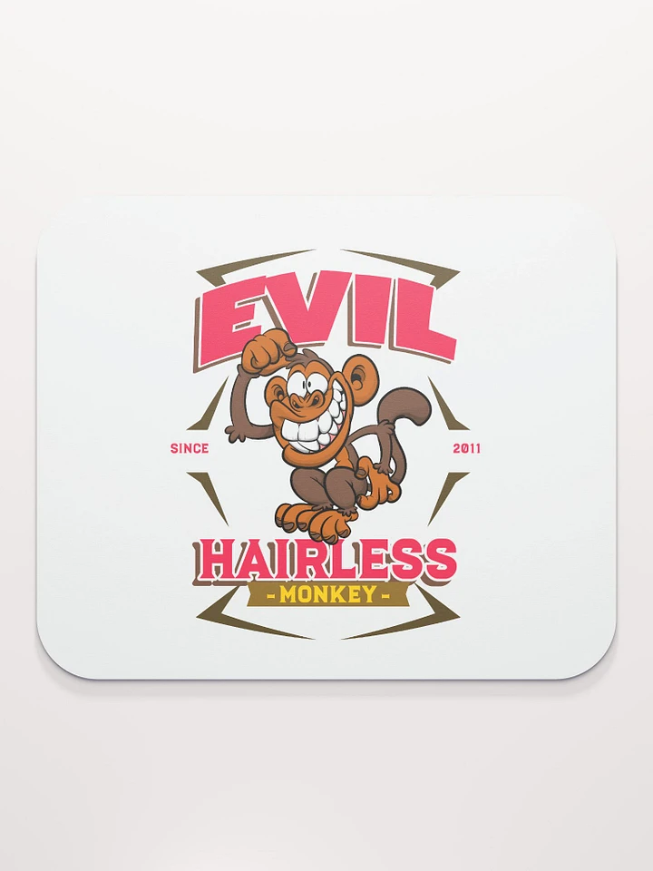 Evil Hairless Monkey v2 - Mouse Pad product image (2)