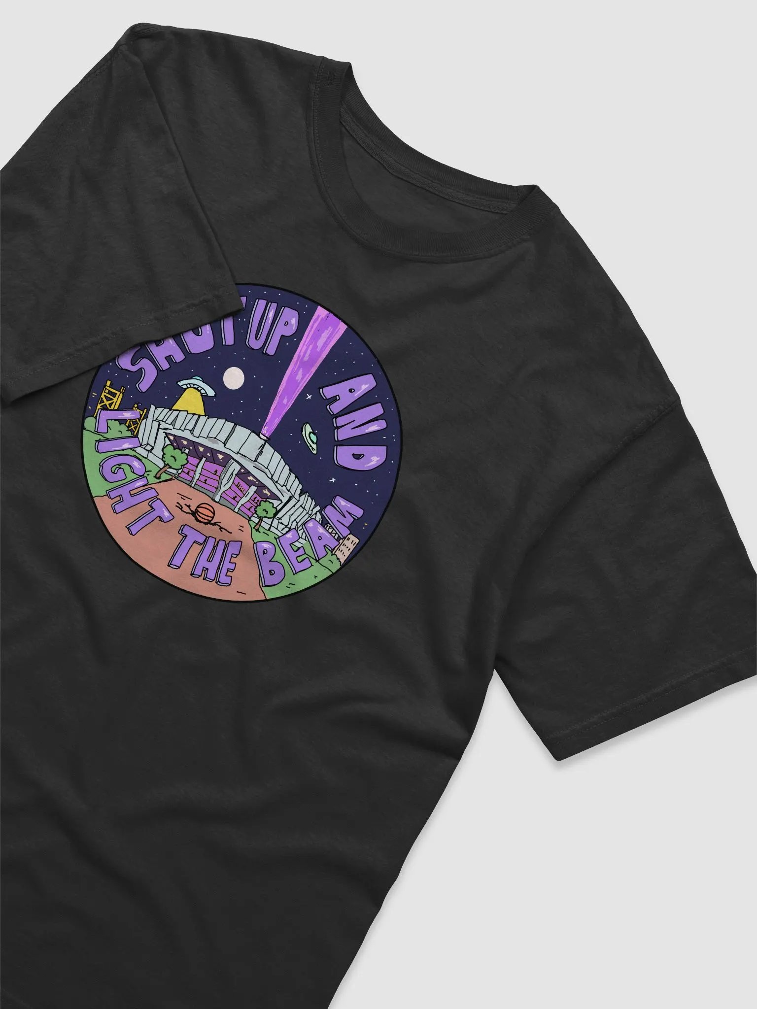 Shut Up and Light the Beam Tee - The Beam Collection product image (9)