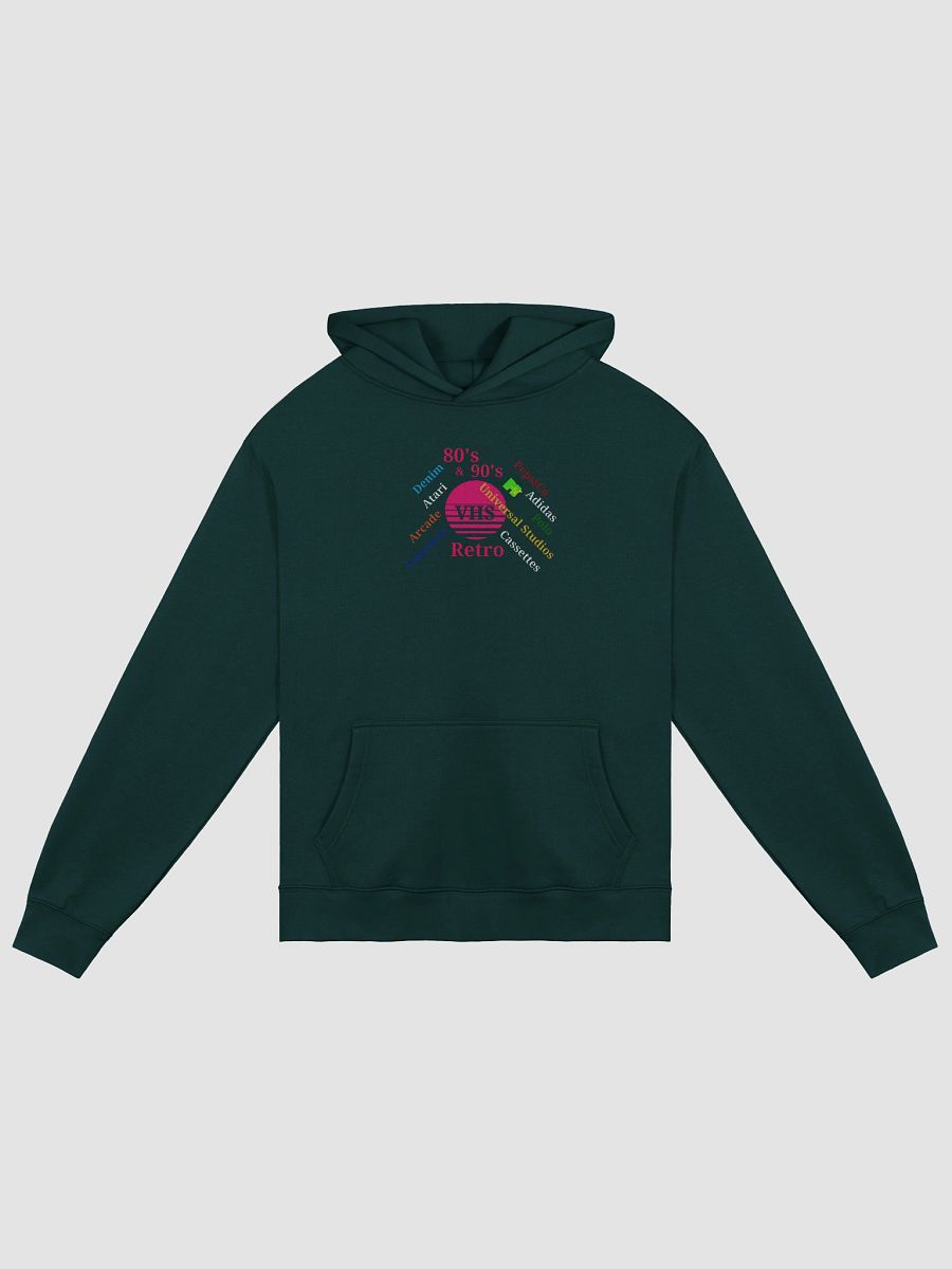 Retro VHS Circle Unisex Hoodie product image (1)