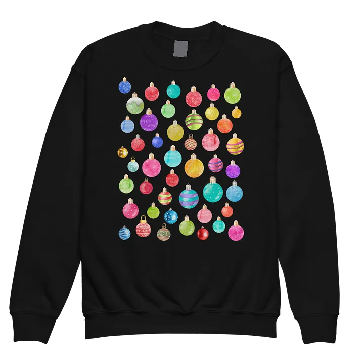 Christmas Ornament Youth Crewneck Sweatshirt product image (5)