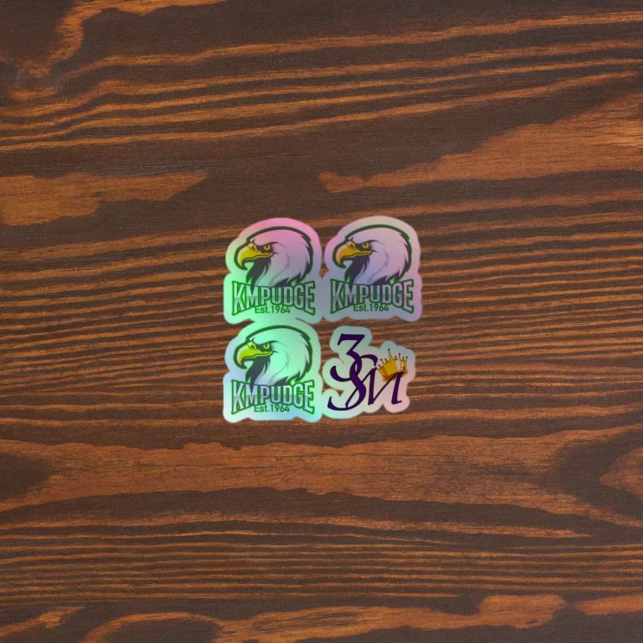 KMPUDGE Emblem-Cut Sticker Sheet product image (3)