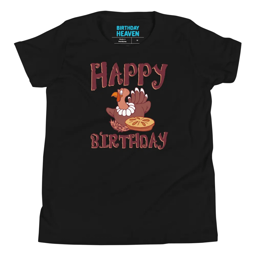 Happy Birthday (Thanksgiving) Kids T-Shirt product image (4)