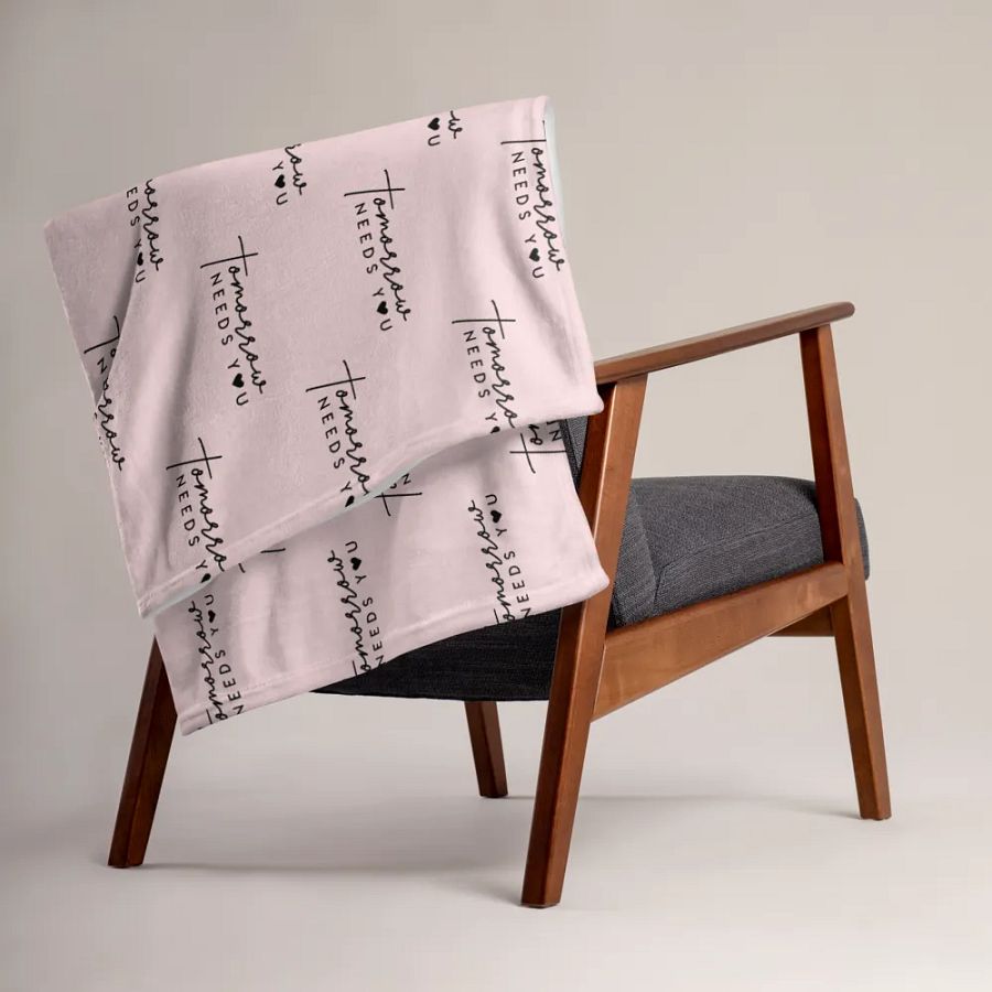 Tomorrow Needs You Blanket product image (3)