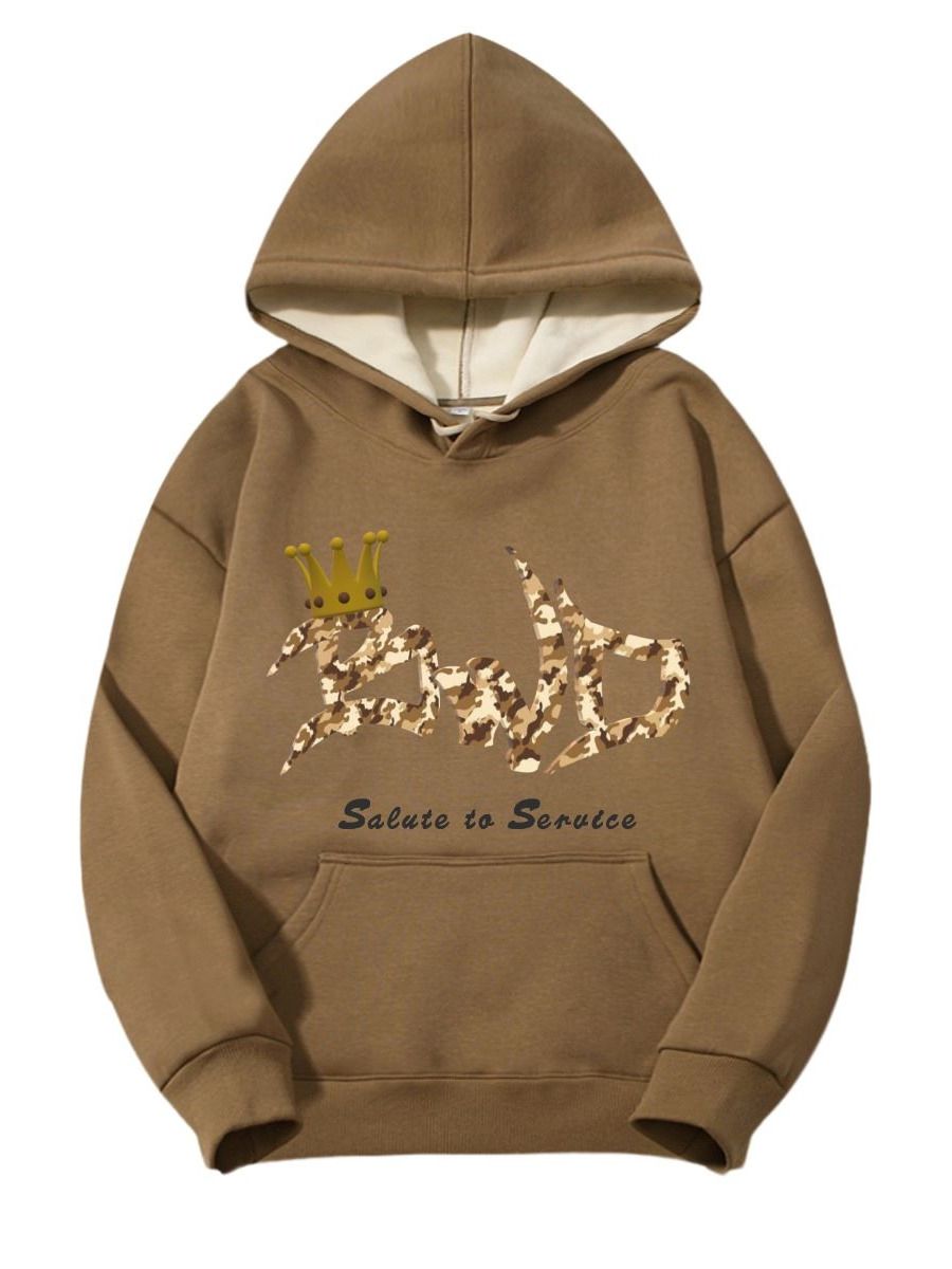 Bad Word Dad Salute to Service Fleece-lined Hooded - *Price Includes Shipping* product image (1)