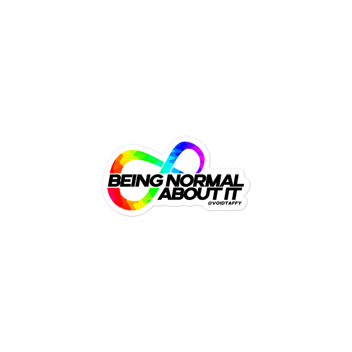 Being Normal About it- Magnet product image (1)