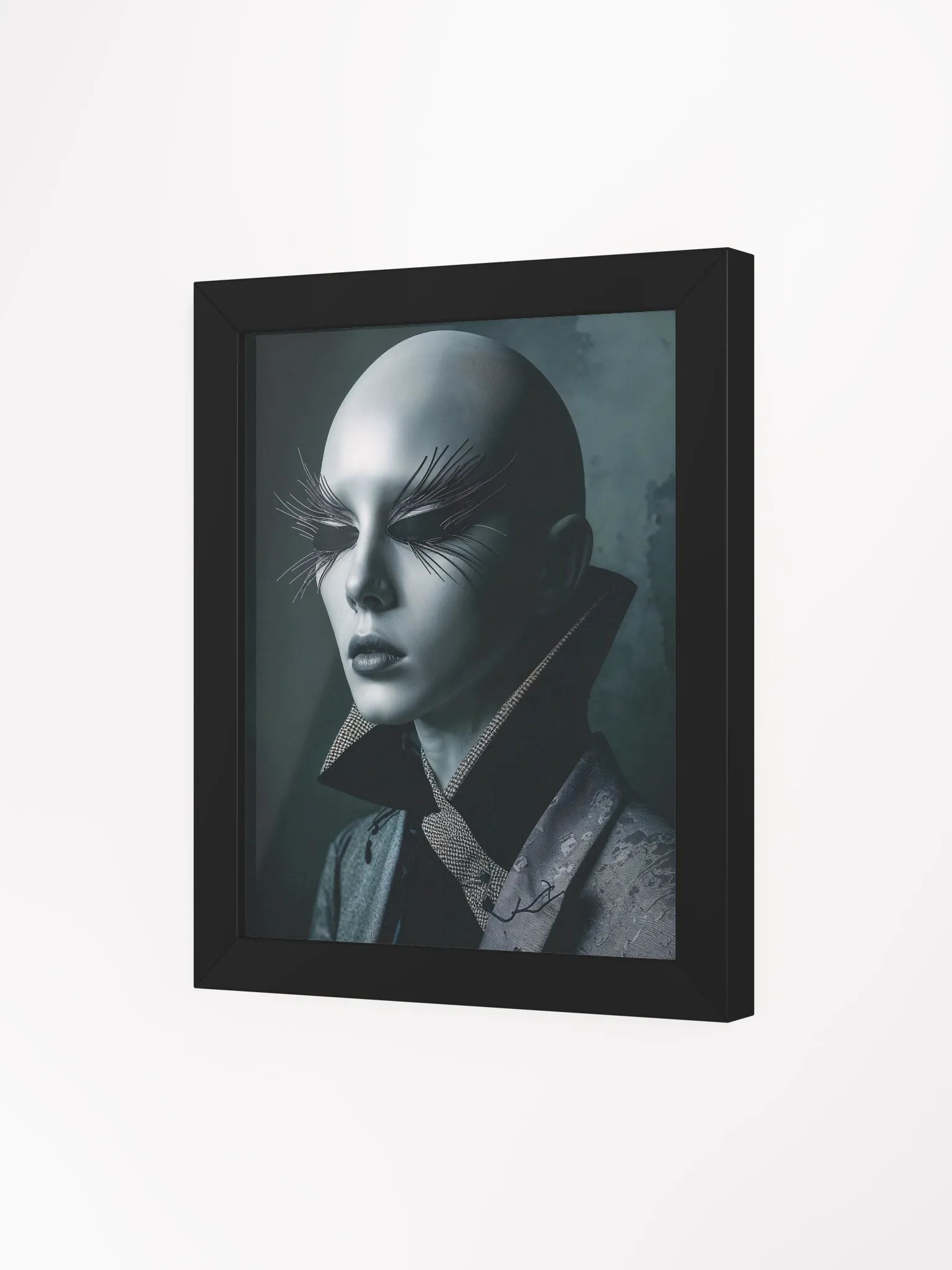 Whispers Behind Sealed Eyes Framed Print product image (15)
