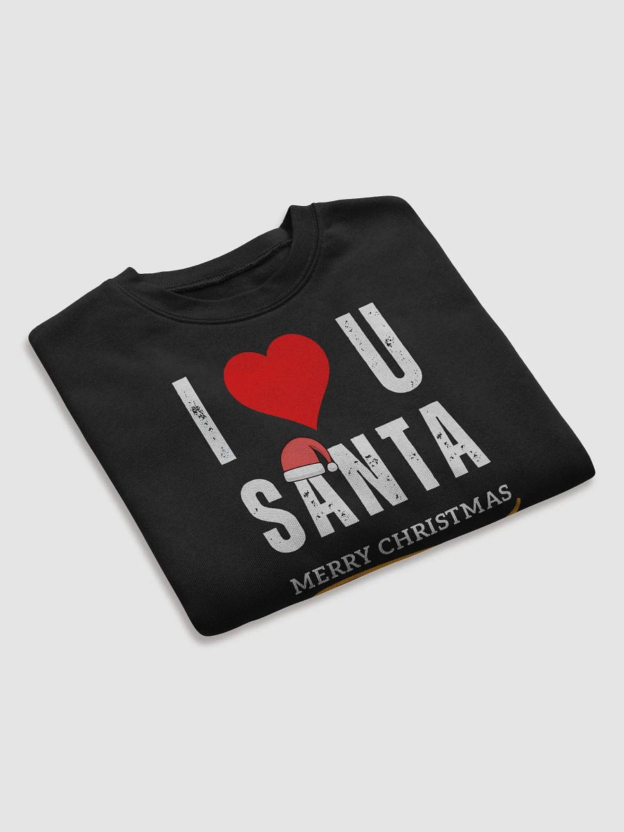 I love Santa Women's Fleece Crop Sweatshirt product image (7)