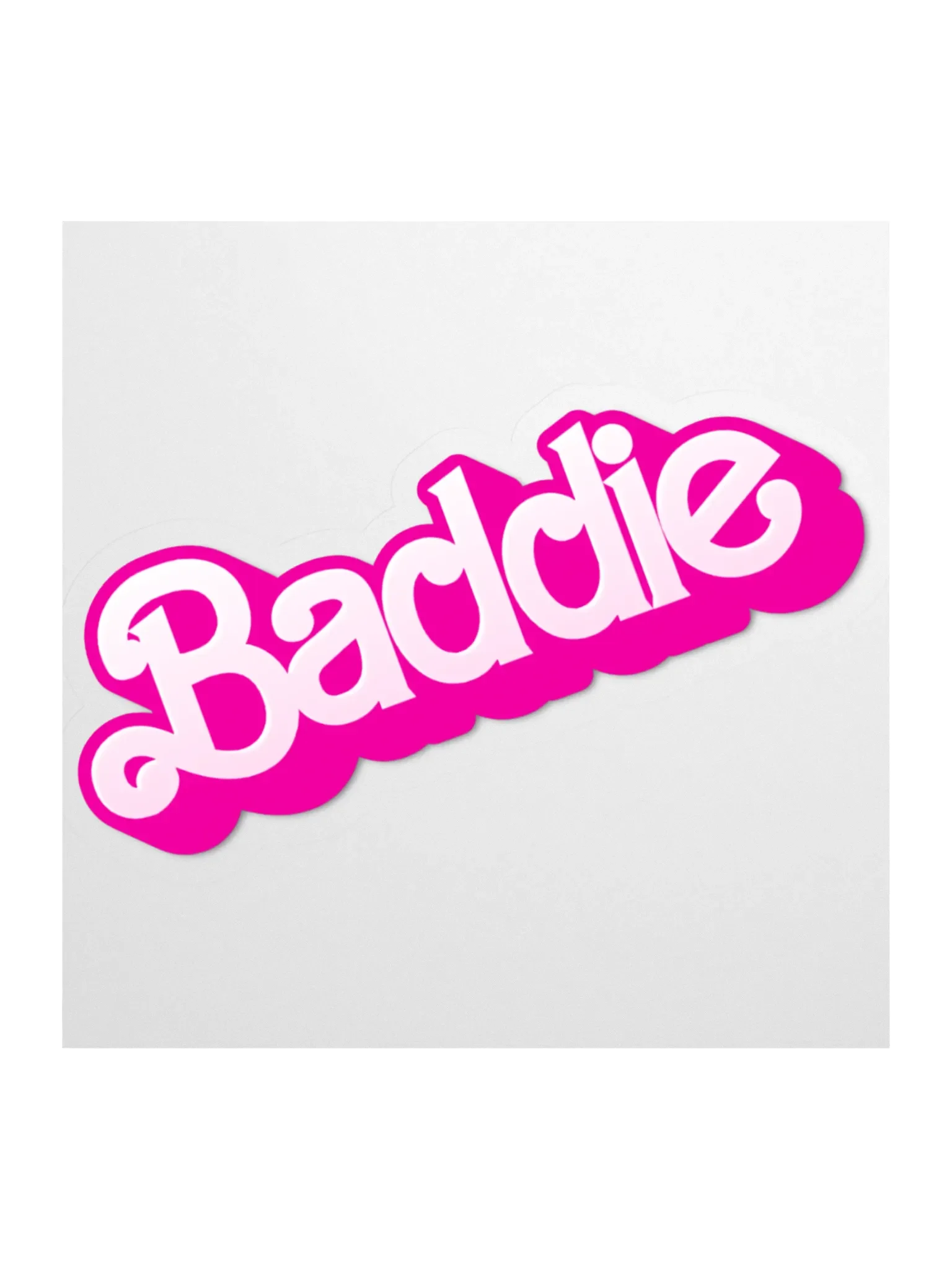 baddie sticker product image (1)