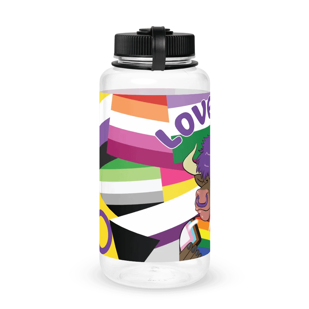 "Love Wins (Pride Flags Edition)" Water Bottle product image (4)