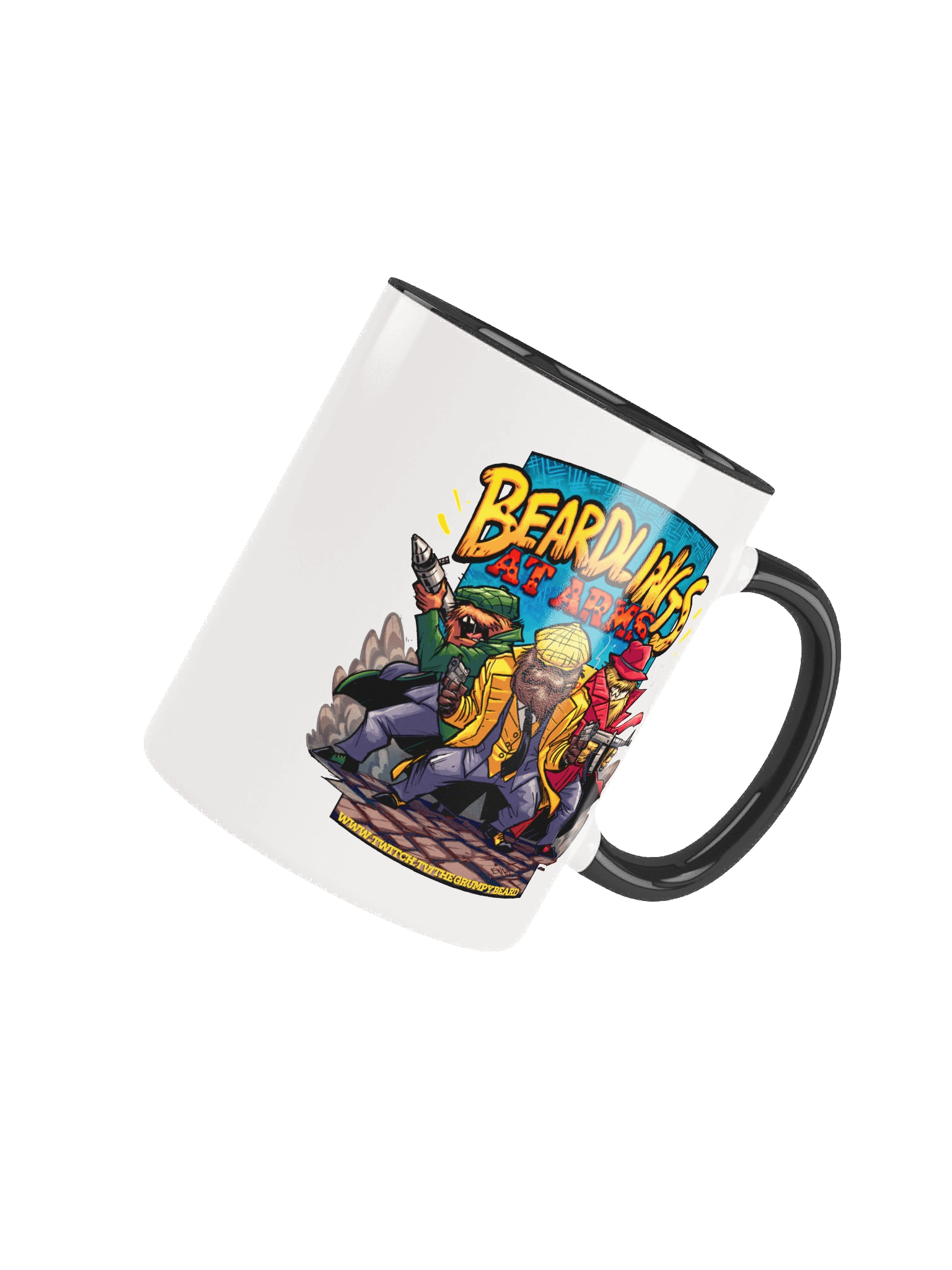 PeekyBeardlings "BEARDLINGS AT ARMS" - Ceramic Mug product image (48)