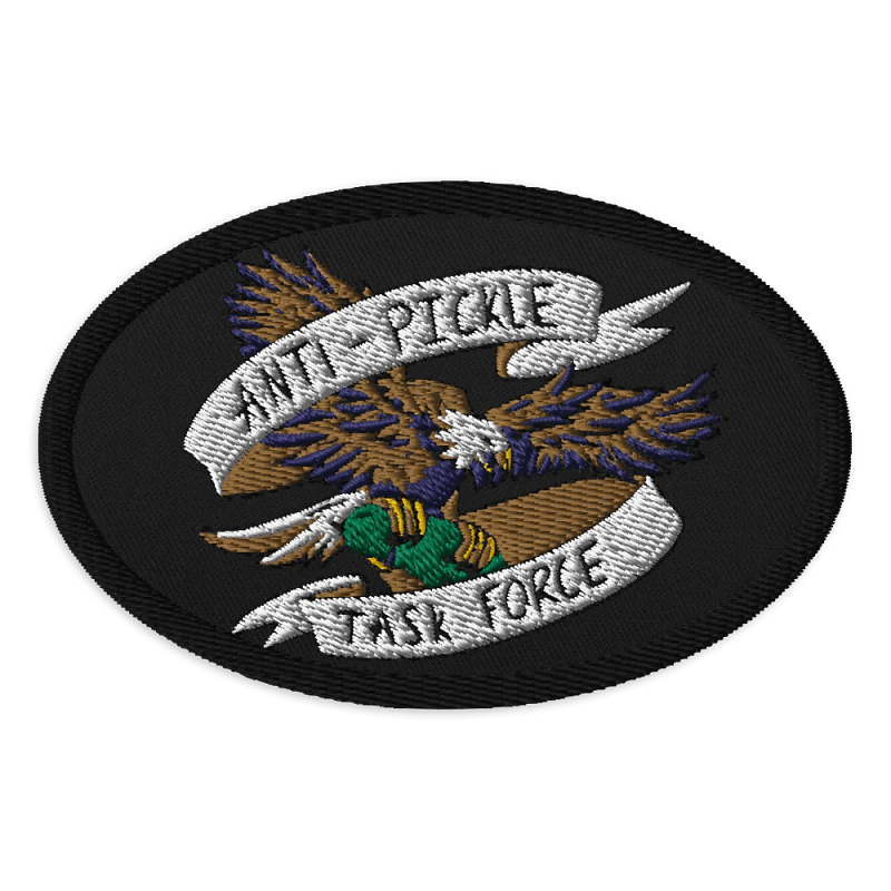 Anti Pickle Task Force Embroidered patch