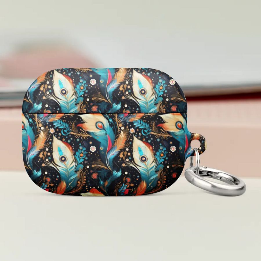 Ethereal Feathers All-Over Print AirPods® Case product image (11)