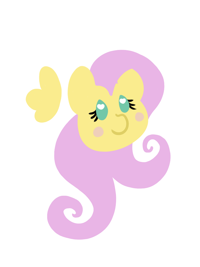 Fluttershy Digital Sticker
