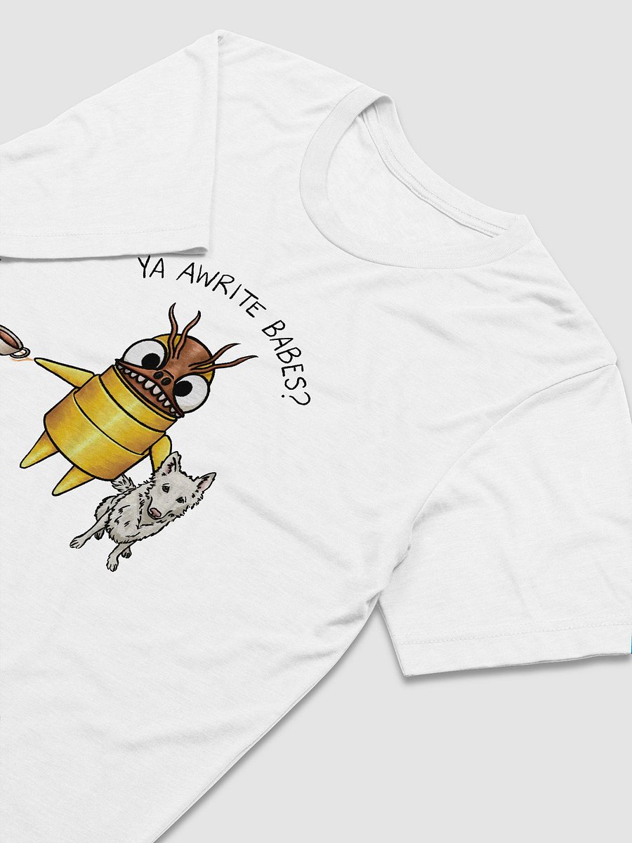 Taibhse Cereza Bella-Canvas Tri Blend Tee - White product image (3)