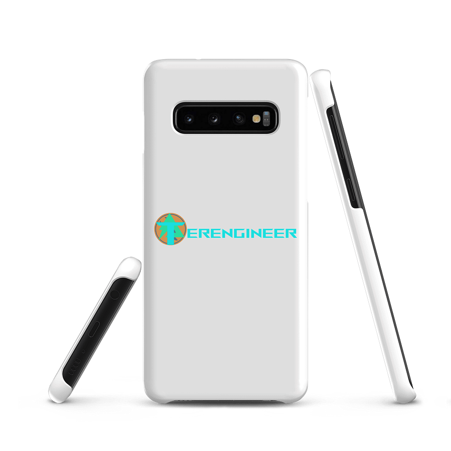 Terengineer Font Snap Samsung Case (White) product image (1)