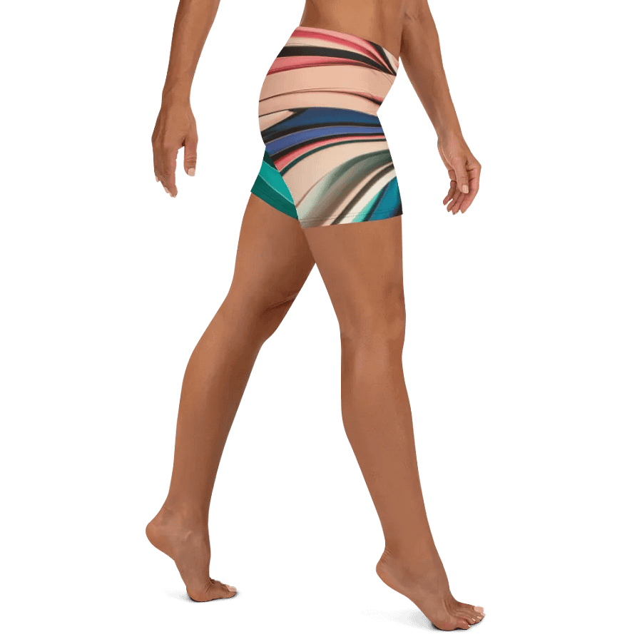 TDS Music Women's Bike Shorts with Abstract Geometric Print (XS-3XL) product image (8)