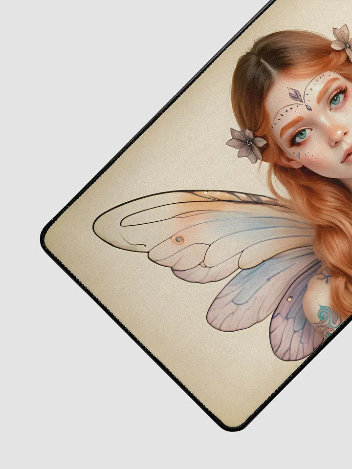 Desk Mat (31.5x15.5 inches) - Fairy on Parchment product image (2)