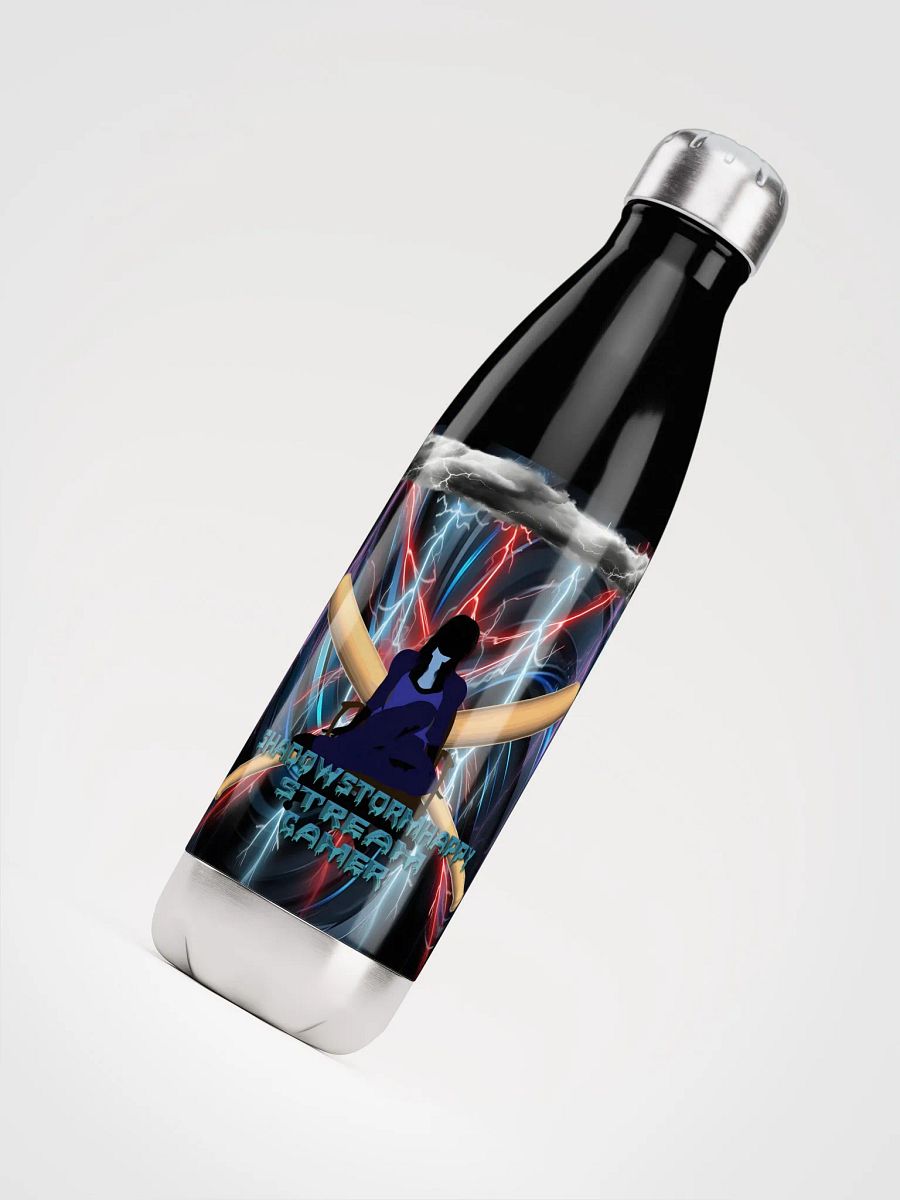 Lightning Strike Stainless Steel Water Bottle product image (8)