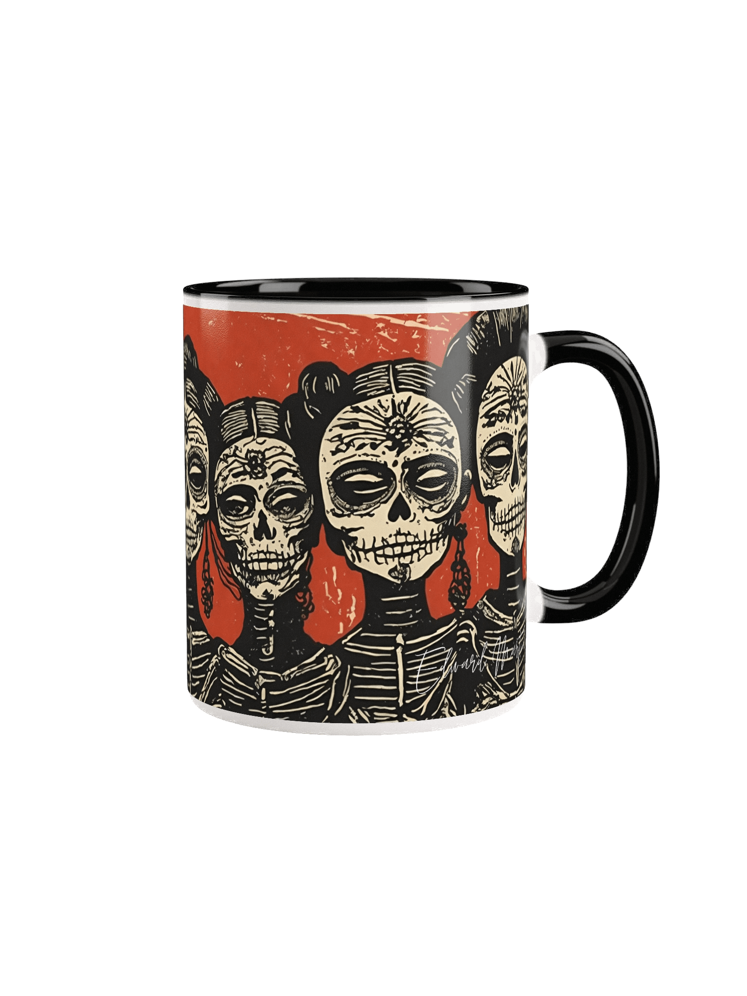 Ornate Skeletons Ceramic Mug product image (2)