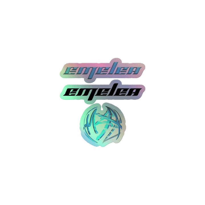 EMELEA HOLO LOGO STICKERS product image (1)