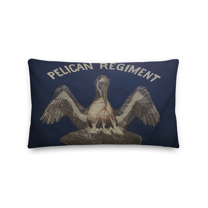 7th LA Pelican Regiment Flag Pillow product image (2)