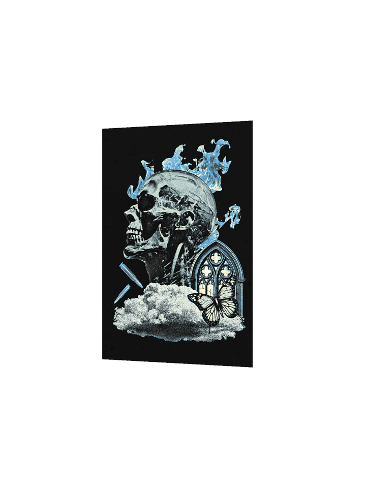 Collage Print (Blue) product image (3)