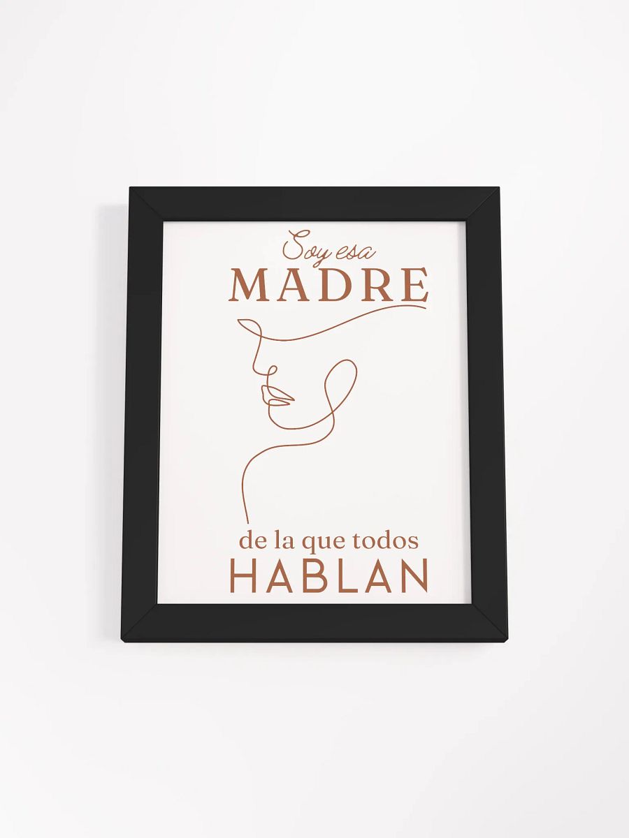 Boho Mother’s Day Design "Soy esa madre" Wallart product image (1)