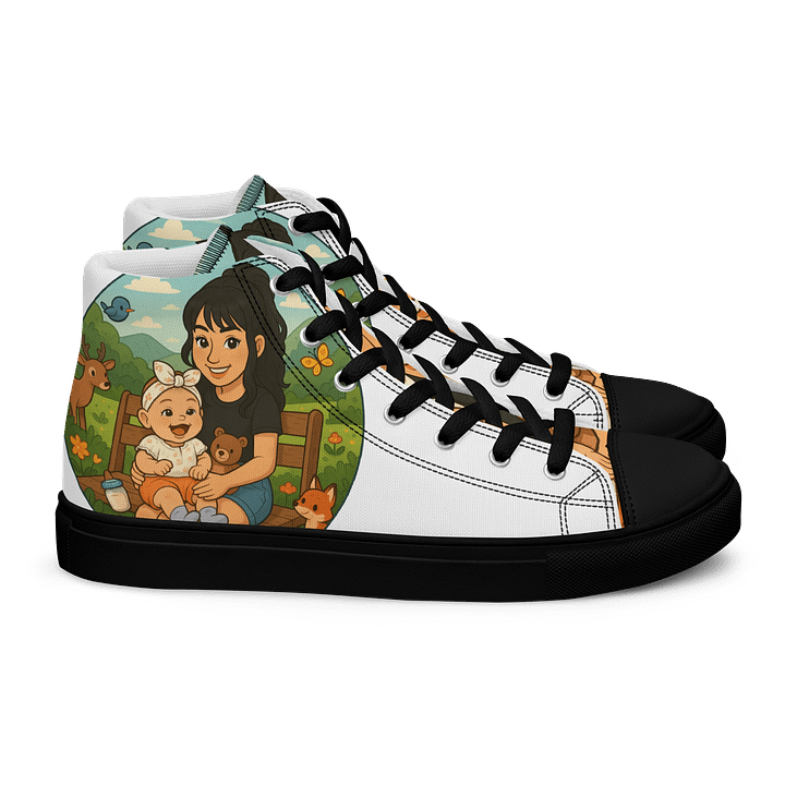 Mommy & Maxine High Top Canvas Shoes product image (2)